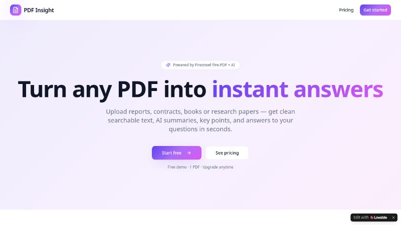 PDF Insight
