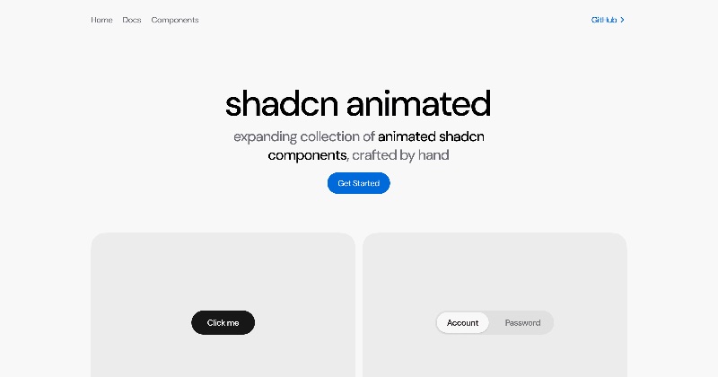 shadcn animated